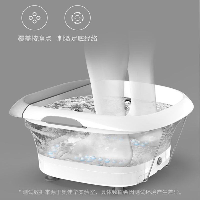 Xiaomi Leravan Folding Massage Foot Bath เครื่องแช่เท้า อ่างสปาเท้า พับได้ ช่วยให้ร่างกายผ่อนคลาย ลดอาการเมื่อยล้า gmt5