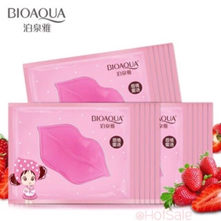 BIOAQUA มาร์คปากชมพู คริสตัลคอลลาเจน + วิตามิน ในรูปแบบเจล 1 ซอง