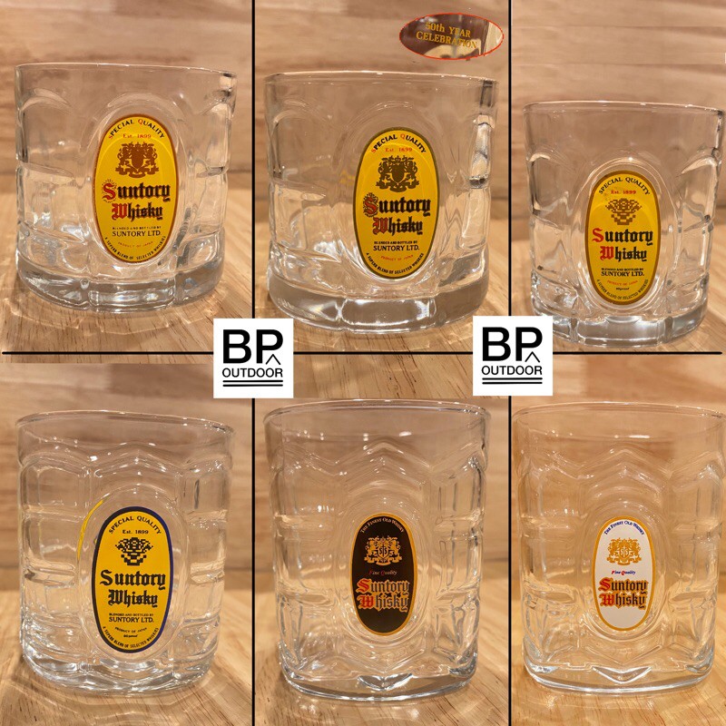 แก้วญี่ปุ่น 🇯🇵 Suntory rock glass ของสะสม