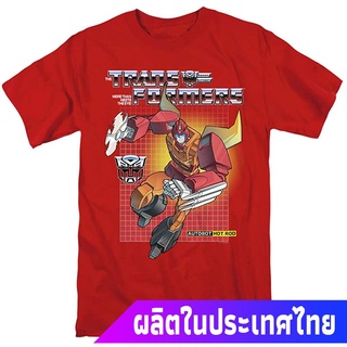 เสื้ ผู้ชายและผู้หญิง Transformers Hot Rod Unisex Adult T Shirt For Men And Women top กางเกงS-5XL