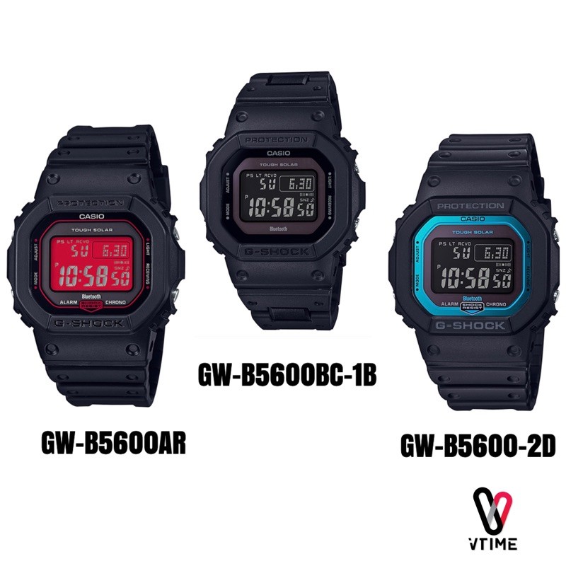 G-SHOCK Bluetooth connected รุ่น GW-B5600BC-1B//GW-B5600AR//GW-B5600-2