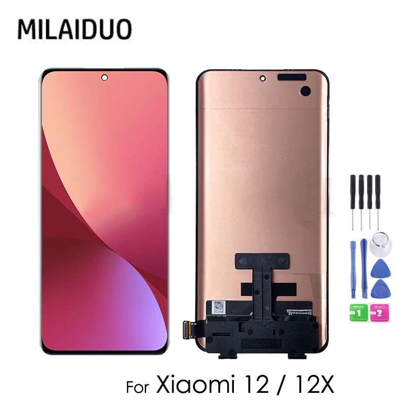 Original/incell LCDสําหรับXiaomi 12/Xiaomi 12X/Xiaomi 12sจอแสดงผลLCDหน้าจอสัมผัสแผงDigitizer Assembly