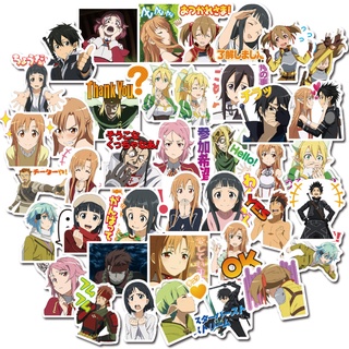 สติ๊กเกอร์ Sword Art Online (Sao) กันน้ํา 40 ชิ้นสําหรับตกแต่งสมุดภาพ