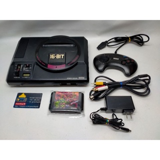 Sega Megadrive 1 Japan แท้ ไฟไทยพร้อมเล่นมีเกม เต่านินจาแถมให้ไปเล่น