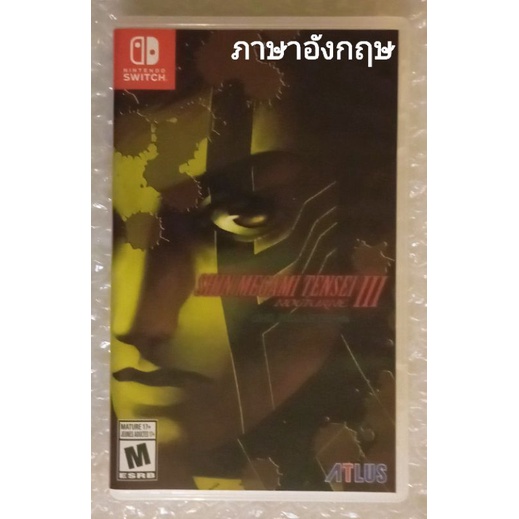 SHIN MEGAMI TENSEI III NOCTURNE HD REMASTER ภาษาอังกฤษ มือสอง NINTENDO SWITCH SHINMEGAMI MEGAMITENSE
