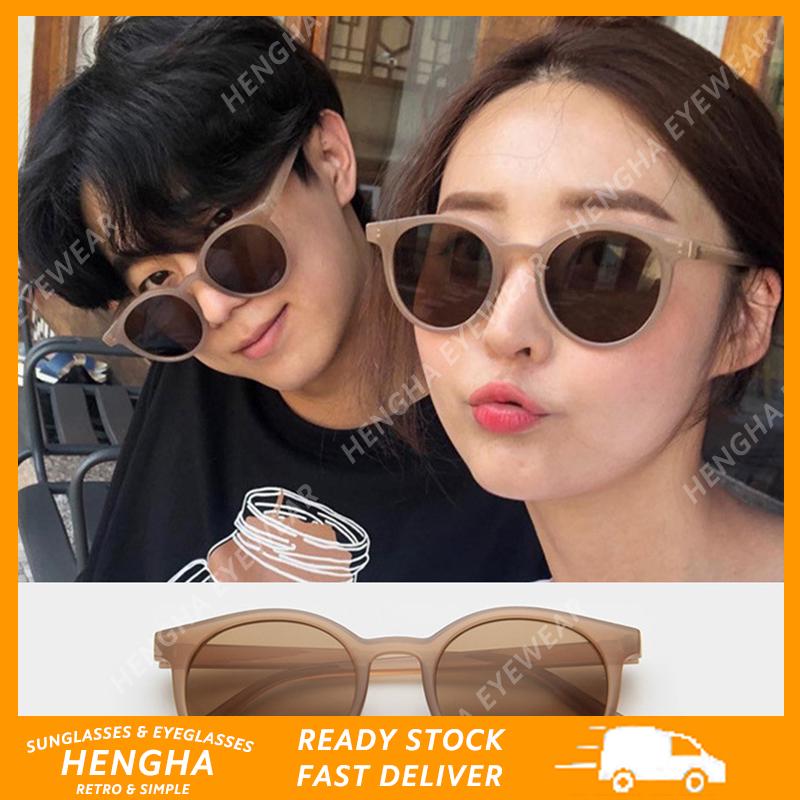 【HENGHA】แว่นตากันแดดแฟชั่นเกาหลี สีแคนดี้ ป้องกันรังสียูวี 400 สําหรับผู้หญิง