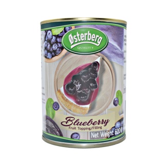 Osterberg Canned ฟรุ้ตทอปปิ้งแอนด์ฟิลลิ่งบลูเบอรี่ 30%  620G