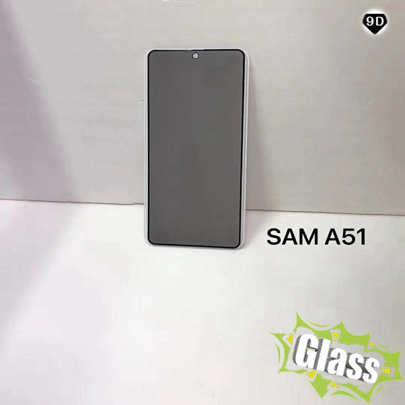 SAMSUNG ความเป็นส่วนตัวกระจกนิรภัยสําหรับSamsung Galaxy A51 A71 A81 A91 A10E A20Eคลุมทั้งหมดโทรศัพท์