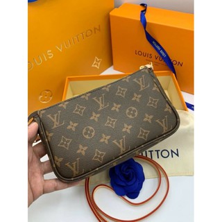 กระเป๋าหนังแท้  Louis Vuitton Pochette งานHiend