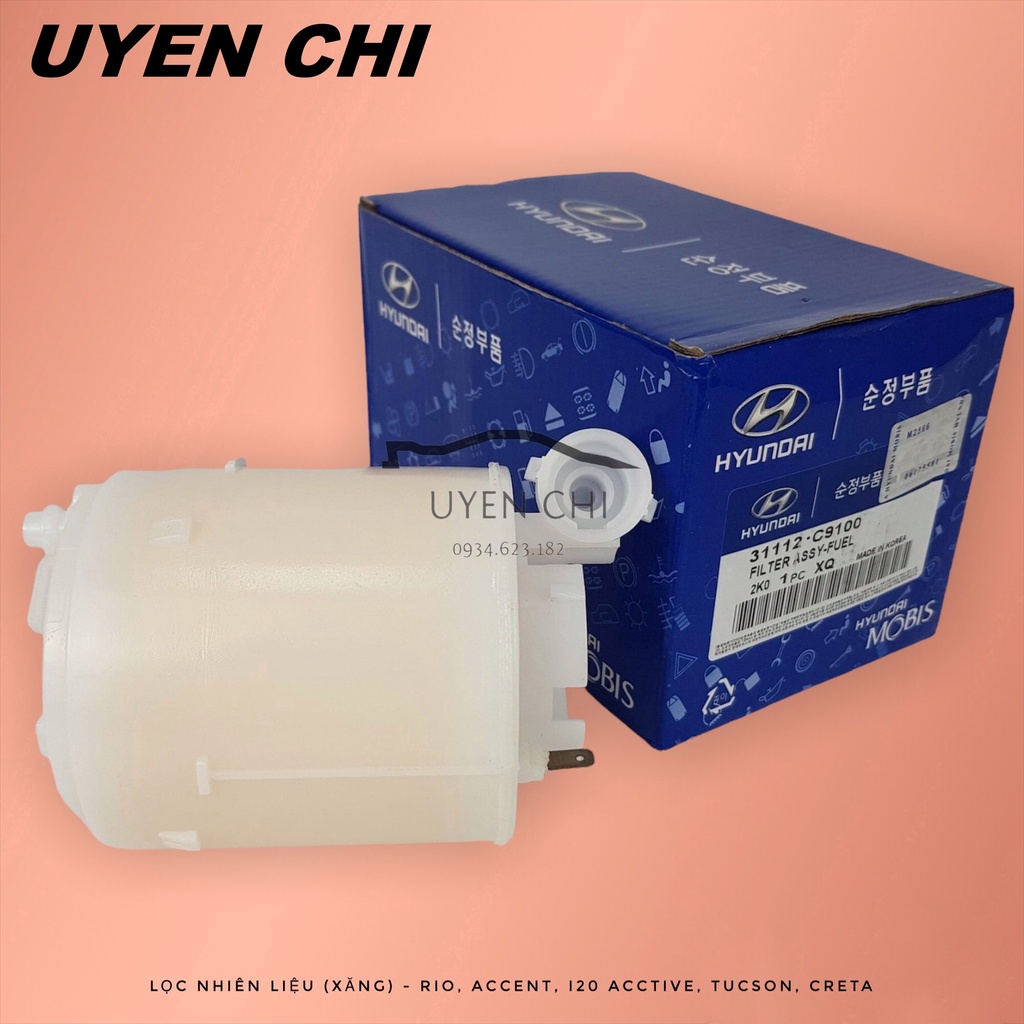 กรองน้ํามันเชื้อเพลิงสําหรับ Accent (2018-2020), I20 Active (2015-2020), Rio, Tucson, Creta (รหัส: 3