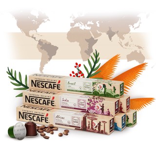พร้อมส่ง🌟 แคปซูลกาแฟเนสเพสโซ่ NESCAFE Farmers Origins Nespresso Capsule