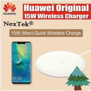 แท้100% Huawei 15W Wireless Charger CP60 QI Max 15W Quick Wireless Charger Apply for Huawei Mate 40/30 Pro P50 P30 P40 Pro For iPhone 12 11 Samsung