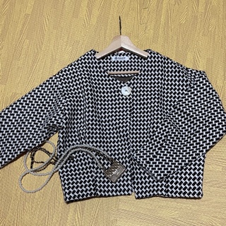 Sale!! Tweed Jacket ชิโนริสีน้ำตาลเสื้อคลุมทวิตน่ารักมาก เกาหลีสุดๆ ซับในอย่างดี