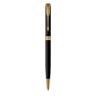 Parker ปากกาลูกลื่น ซอนเนต 0.7 สลิม แมทดำ จีที