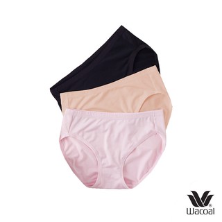 Wacoal Surprise Panty กางเกงในใส่สบายวาโก้ รูปแบบ Bikini แพ็ค 3 ชิ้น รุ่น WU1C34/WU1T34 สีเบจ-ดำ-ชมพู