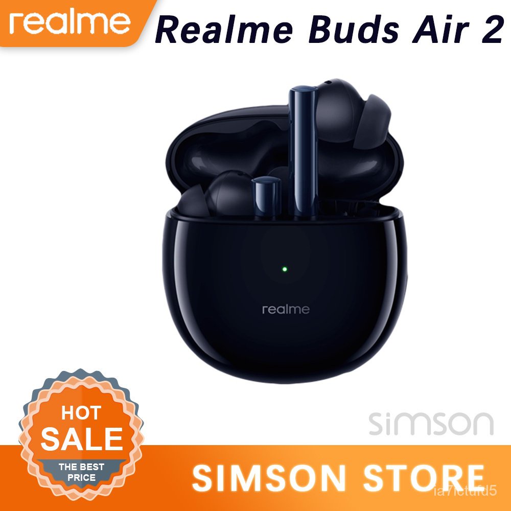 Realme Buds Air 2 หูฟังrealme Bluetooth Earphone TWS True Wireless ...