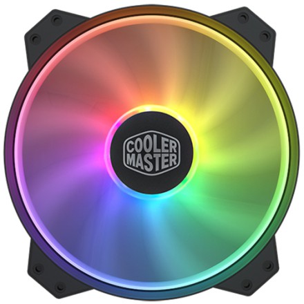 (ไม่มีกล่อง Nobox) Cooler Master MasterFan MF200R ARGB Case Fan 200mm (R4-200R-08FA-R1)