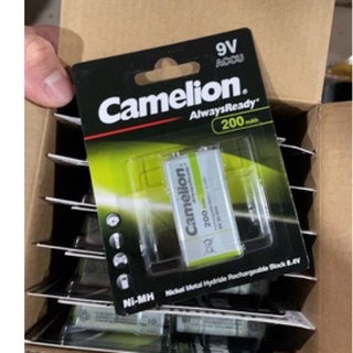 Camelion ถ่านชาร์จขนาด 9V 200mAh ของแท้