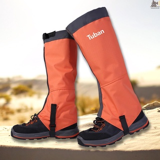 Snakerun Leg Gaiters Waterproof Adjustable Anti-Tear Snow Boot Gaiters for Outdoor Snowshoeing Hiking Skiing