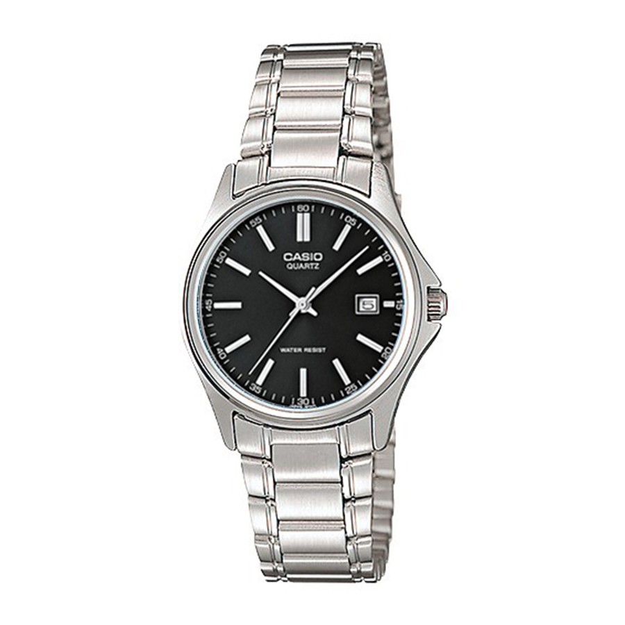 Casio Standard นาฬิกาข้อมือผู้หญิง สายสแตนเลส รุ่น LTP-1183,LTP-1183A,LTP-1183A-1A - สีเงิน
