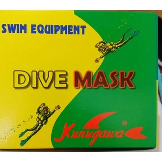 หน้ากากดำน้ำ ยิงปลา DIVE MASK Kunugawa No.390​ เลนส์​กระจกเกรดA.​ราคาถูกที่สุด!!!