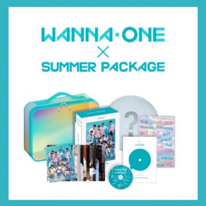 wannaone x summer package