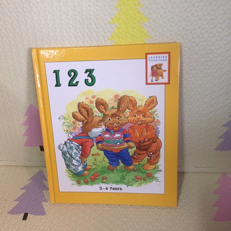 Learning Together 1 2 3 Illustrated by Angels Mills(ปกแข็ง)-CB4/3