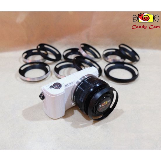 Hood Lens ฮู้ดเลนส์ สไตล์ Leica ไม่ติดขอบภาพ