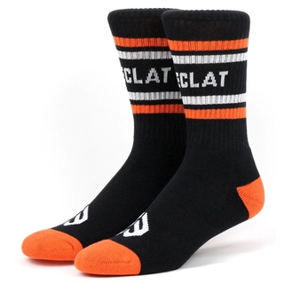 ถุงเท้า Eclat 08 Bmx Socks Black-Orange