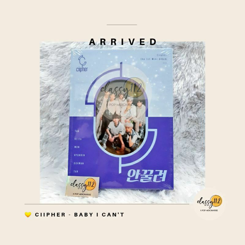 Ciipher - Mini Album Vol.1 [Baby, I Cant] + โปสเตอร์ฟรี