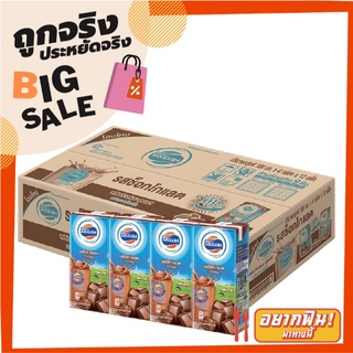 โฟร์โมสต์ นมยูเอชที รสช็อกโกแลต 180 มล. x 48 กล่อง Foremost UHT Milk Chocolate Flavor 180 ml x 48 boxes