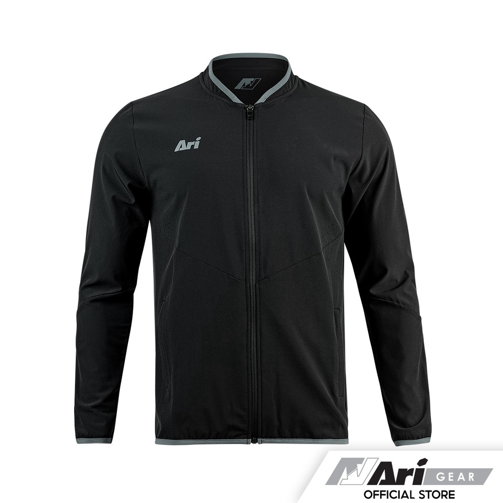 ARI AIRSHELL JACKET - BLACK/GREY เสื้อแจ็คเก็ต อาริ แอร์เชลล์ สีดำ