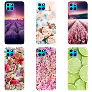 เคสซิลิโคน TPU สำหรับ infinix Smart 6 HD Smart6 HD เคส ซิลิโคนนิ่ม ลายท้องฟ้ากลางคืน