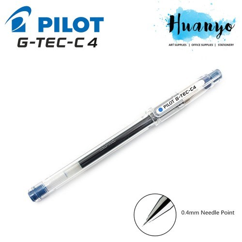 ปากกาเจล Pilot G-Tec-C 0.4 มม. - สีฟ้า