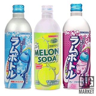 ราคาRamu bottle น้ำอัดลมจากประเทศญี่ปุ่น น้ำหนัก 500 กรัม