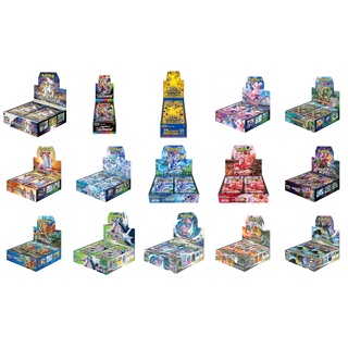 Pokemon TCG Flash Sale *ไม่มีของแถม* Booster Box แบบกล่อง ภาษาไทย (โปเกมอนการ์ด)