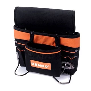 KENDO 90126 กระเป๋าเครื่องมือไร้สาย 8 ช่อง ขนาด 29x27 cm. | SKI OFFICIAL