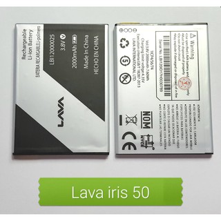 แบตเตอรี่ Ais Lava iris 50 (BLi12000025)