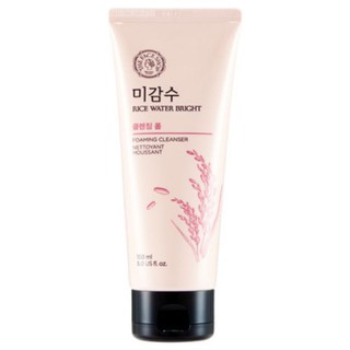 หมดอายุ2028 The Face Shop Rice Water Bright Foaming Cleanser and Rice Bran Facial Foaming Cleanser 150ml