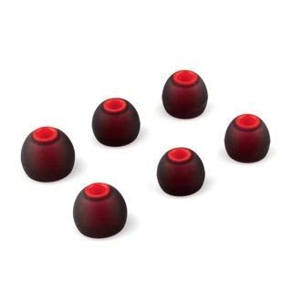 Trn ชุดหูฟังซิลิโคน 3 คู่ ( 6 ชิ้น ) L M S In Ear สําหรับหูฟัง Kza