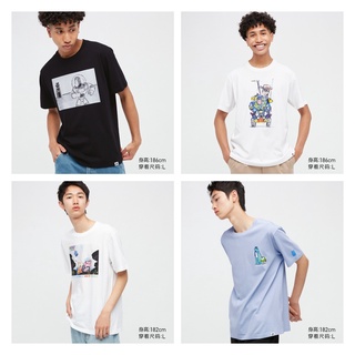 Uniqllo UT เสื้อยืดแขนสั้น พิมพ์ลายแอนิเมชั่น Pixar สําหรับผู้ชาย และผู้หญิง 451864