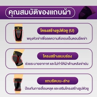 ALLWELL อุปกรณ์ซัพพอร์ตพยุงเข่า VANTELIN Supports Knee นำเข้าจากประเทศญี่ปุ่น