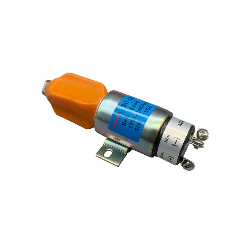 Komatsu วาล์วโซลินอยด์ PC120-6 PC200-7 PC200-8 PC60-7 PC78US-6 3 สาย 24V
