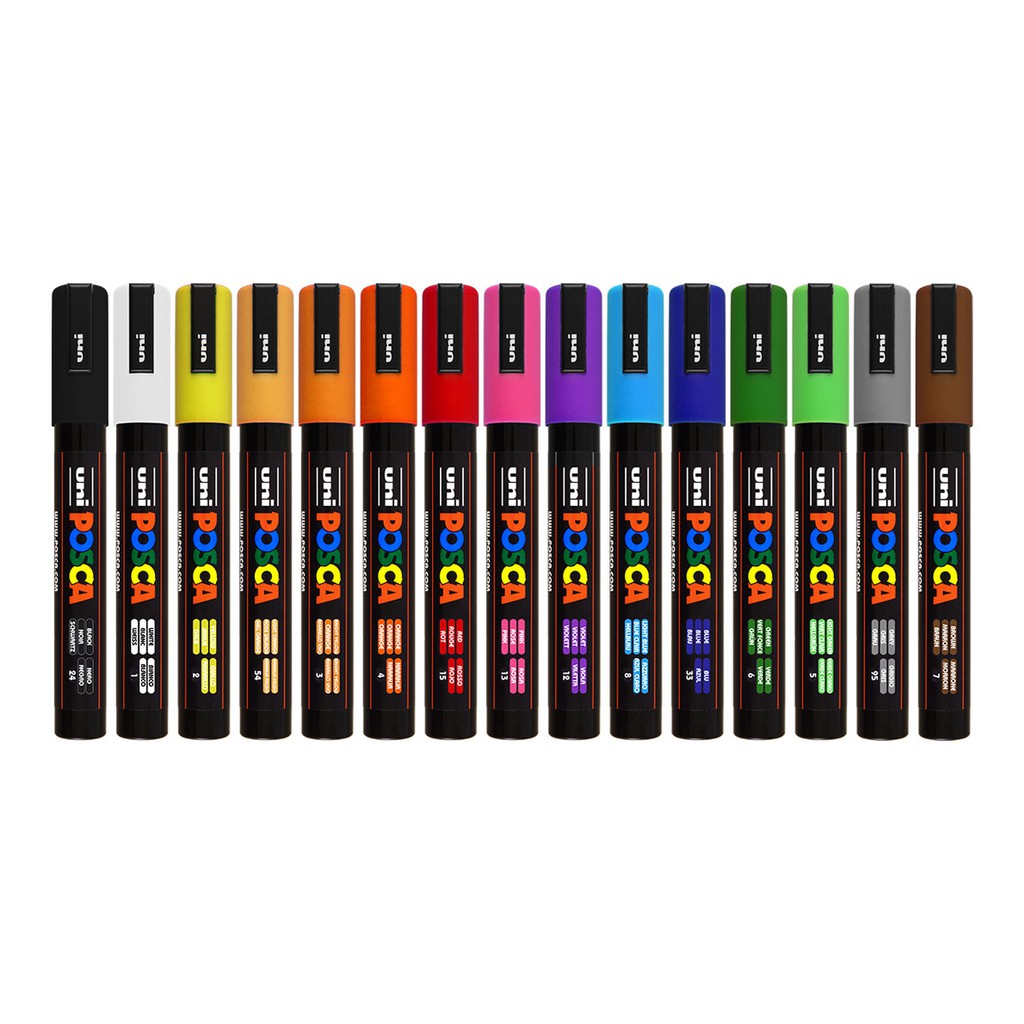 ปากกาเพ้นท์ UNI POSCA & PAINTMAKER PC-5M