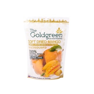 The Goldgreen - มะม่วงอบแห้ง SOFT DRIED MANGO 200 กรัม