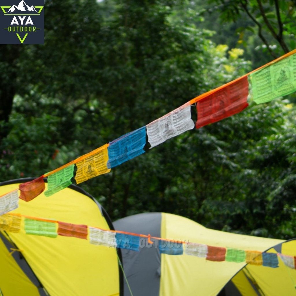 DOA TIBET PRAYER FLAGS HIMALAYAN NEPAL FLAG