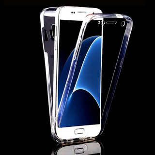 เคสซิลิโคนกันกระแทก 360 ° สําหรับ Samsung Galaxy S 6 Edge Plus