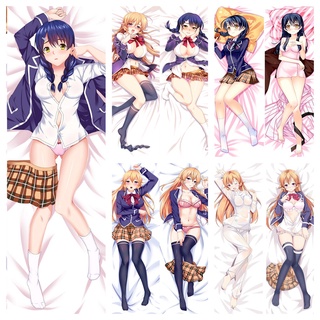 ปลอกหมอนอิงลายการ์ตูนอนิเมะ Dakimakura Food War Shokugeki No Soma Yukihira