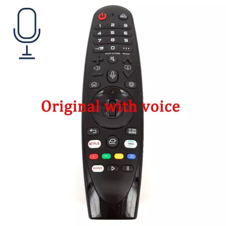 รีโมตคอนโทรล สําหรับสมาร์ททีวี LG Original Magic AN-MR19BA Select 2019 MR20GA LG 2020 NANO8 NANO9 Voice Magic Smart TV AN-MR18BA.AEU พร้อมเสียง Mate Select 2018 Smart TV AN-MR650A
