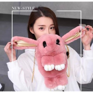 ✨กระเป๋ากระต่ายสะพายข้าง(เป้ได้)น่ารัก🐇